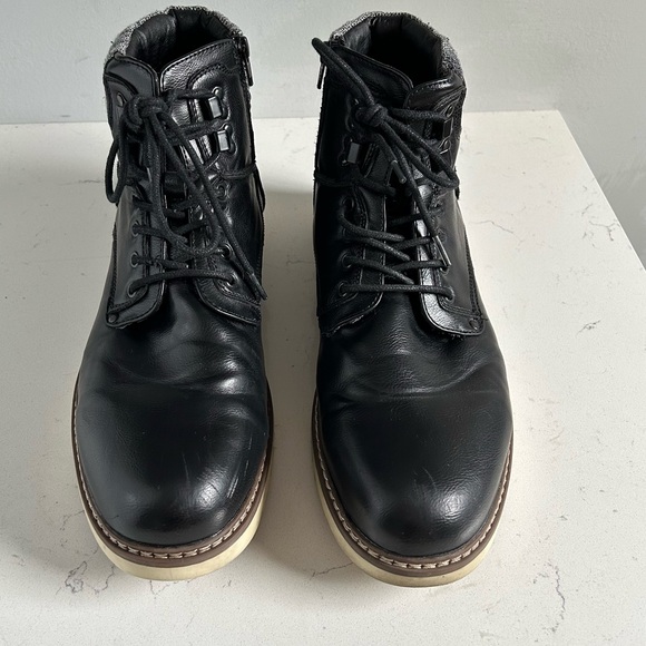 Madden by Steve Madden Devlon men’s black Ankle Boots 13 - Picture 1 of 12